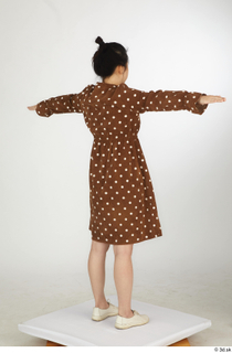  Aera brown dots dress casual dressed standing t poses white oxford shoes whole body 0006.jpg